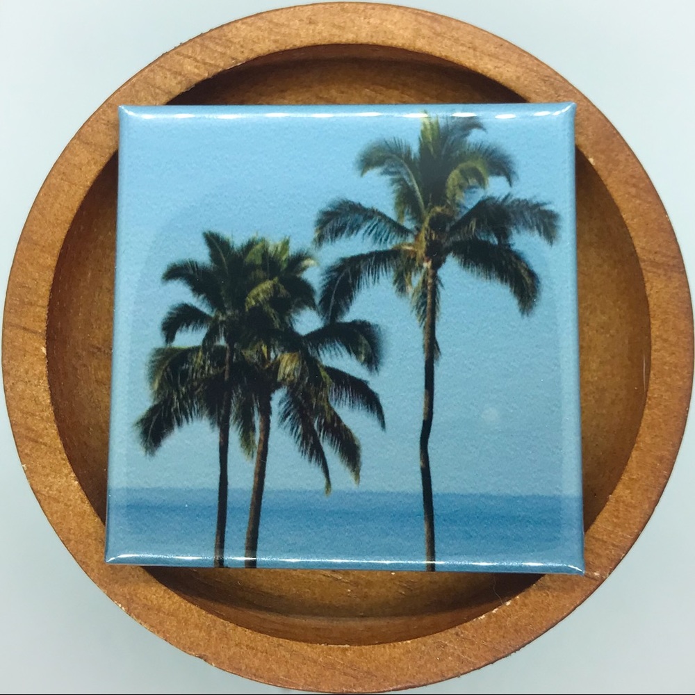 ✨3/$25✨ Tall Palm Trees Photo Magnet